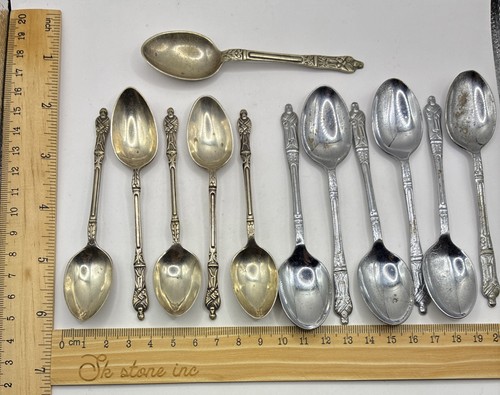 Vintage apostle teaspoons - apostle,