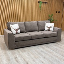 DFS 'Orka' 4 Seater Sofa Cocoa
