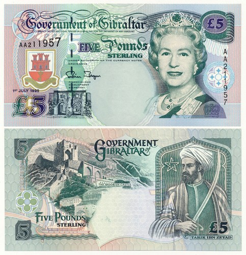 1995 gibraltar pounds 25 - 5,