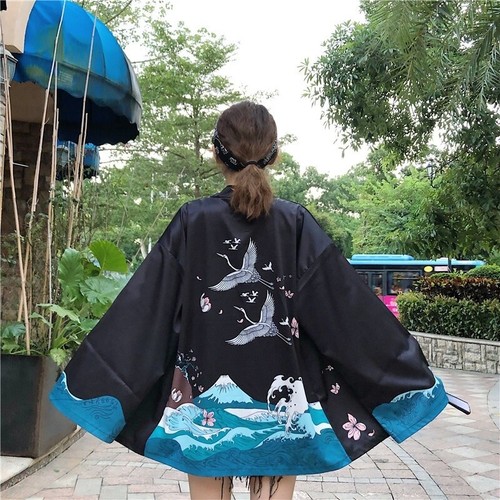 Women japanese kimono coat - women,