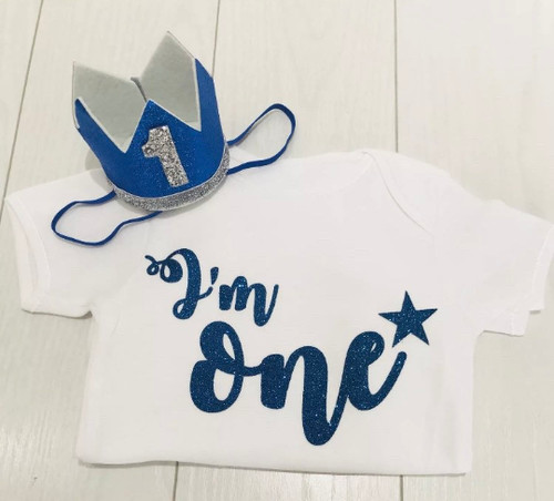 Baby boys cake smash outfit - boys,
