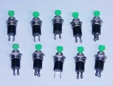 PUSH TO MAKE  SWITCHES GREEN  X 10 FOR PECO HORNBY POINT MOTORS