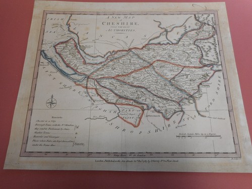 100 original cheshire - cheshire, map