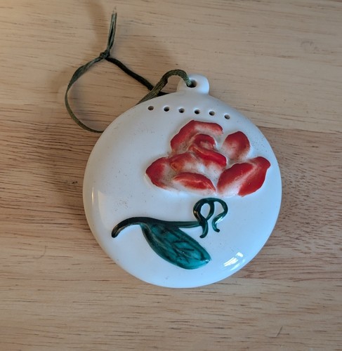 Vintage ceramic pomander - vintage,