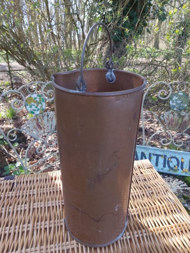 Old copper water carrier - old,