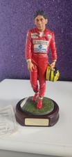 Ayrton Senna 1995 Edition 1608 Of 5000 Cold Cast Porcelain Figure Paul Szeiler 