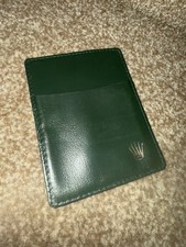 Genuine Rolex Green Wallet