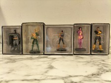 EAGLEMOSS SUPER HEROES COLLECTION - SET OF 5 - BATMAN - GREEN LANTERN - BOXED