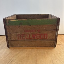 Vintage Dellwood Milk Box
