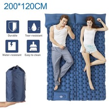 Inflatable double camping mat - double,