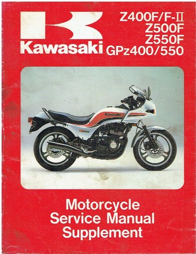 Kawasaki z400f z400fii gpz400 - z400f,