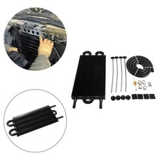 Universal 4 Row Oil Cooler Radiator Transmission Power Steering Cooling Radiator