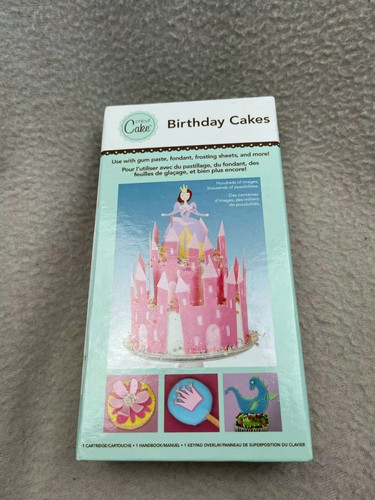 Cricut cake cartridge - cartridge, birthday