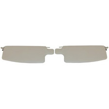 Sun visor set white left/right for VW  113898550H