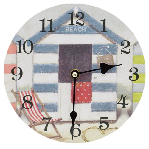 20cm beach hut silent - beach, wall