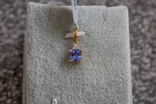 Aaa tanzanite diamond 9k - tanzanite,