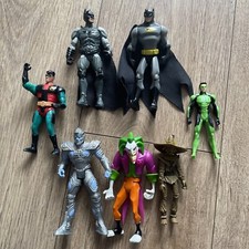 7x Batman Figures, Kenner, Etc