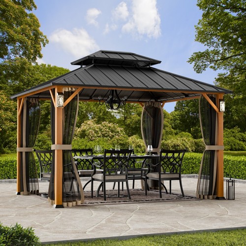 Hardtop gazebo - x, 12'
