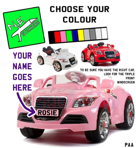 Personalised kids number - personalised,
