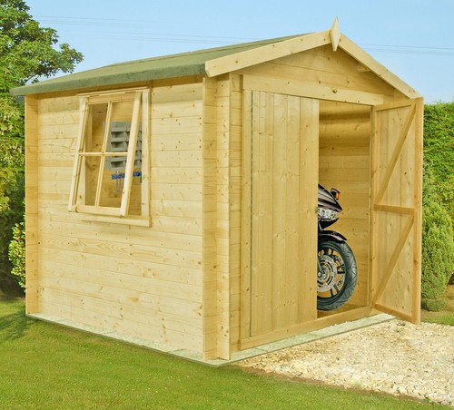 9x9 garden log cabin office - 9x9,