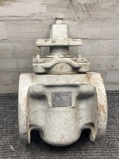 Used Rockwell A1925 Manual Flanged 3in Plug Valve