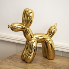 Gold Balloon Dog Ornament