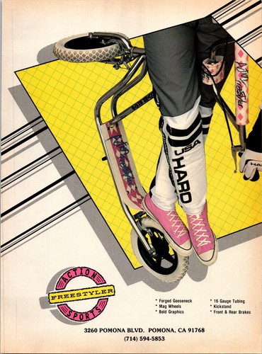 1987 action freestyler - •,