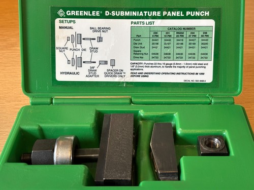 Greenlee 234 pin d - greenlee,