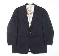 William Hunt Men's Black Blazer Size 42