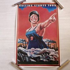 Rolling Stones A Poster 1978 US TOUR Goods Rolling Stones Mick Jagger Keith Rich
