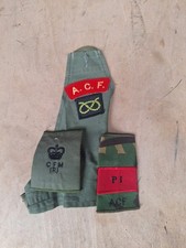 3 X ACF items - Brassard And Rank Slides X 2