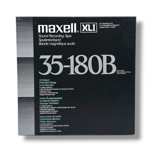 Maxell xli 180b 5 - maxell, 10.5"