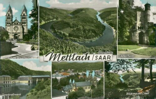 Postcard mettlach saar - postcard,