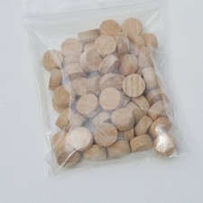 15mm Hole Real Oak Side Grain
