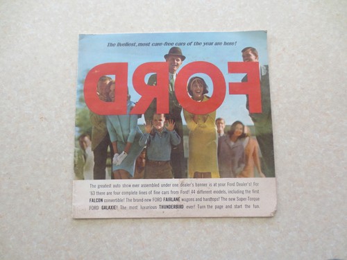 1963 ford advertising booklet - 1963,