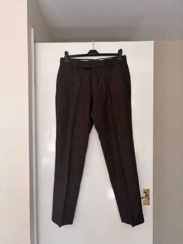 Asos men brown wool blend - asos, men's