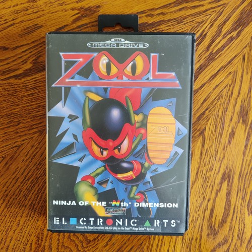 Sega mega drive zool - sega, boxed