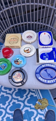 Job lot pub - ashtrays., 10