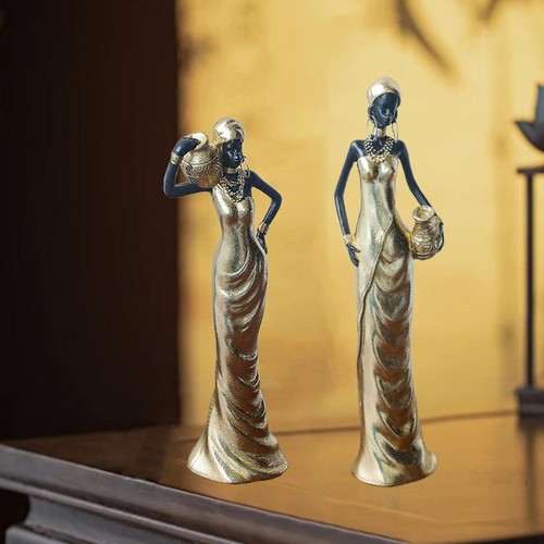 African sculpture tabletop - african,