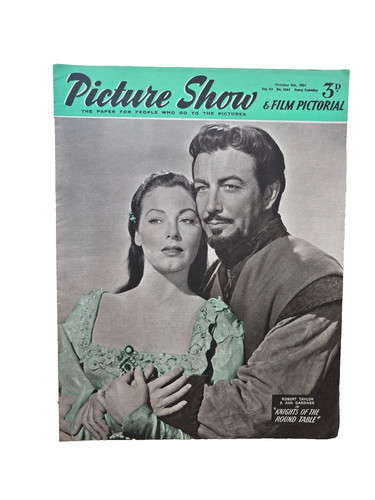 1954 picture show magazine - show,
