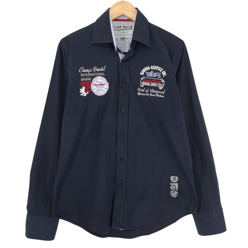 Camp david men shirt cotton - camp,