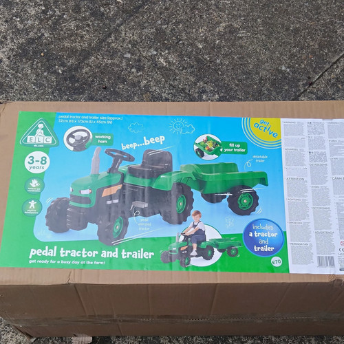 Elc green plastic - elc, pedal