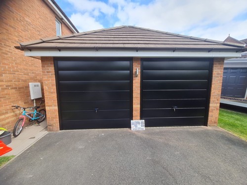Modern black canopy - canopy, garage