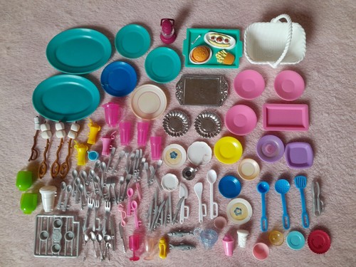 Barbie sindy doll - food, &