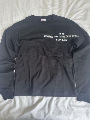 Cdg supreme black - black, long