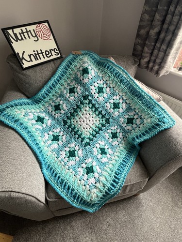 Handmade crochet blanket - handmade,