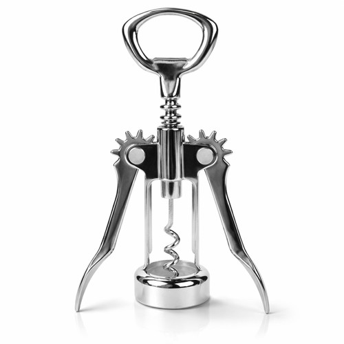 Winged corkscrew wine - corkscrew, bottle