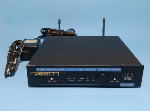 Akg sr300 wireless microphone - akg,