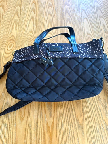 Radley black quilted nylon - black,