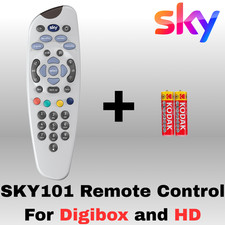Sky Remote Control SKY101 Genuine White Sky Original Genuine Digibox HD Plus